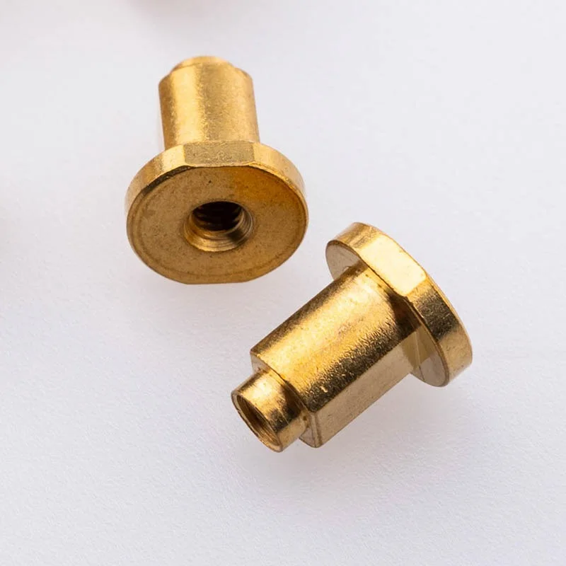 custom brass nut cnc parts