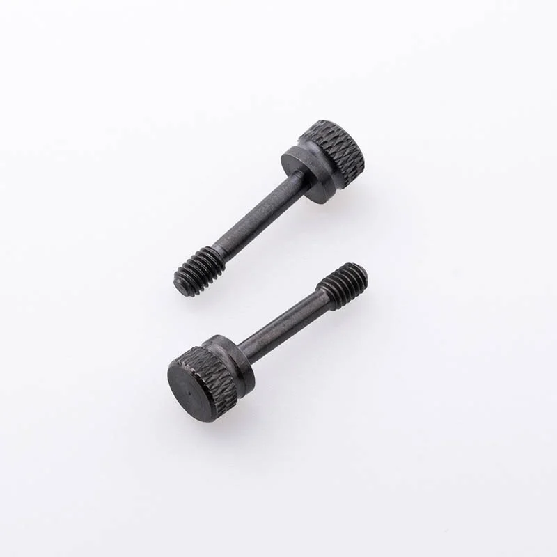 custom cnc machined knurled thumb screws